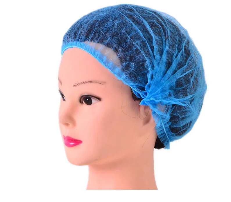 機械によってカスタマイズされる色を作る使い捨て可能な非編まれたストリップBouffantヘッド カバー ヘアー クリップの帽子