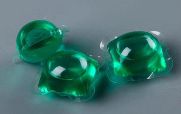 PVAの機械洗浄カプセルPVAのフィルムのパッキング機械を作る水溶性のフィルムの液体洗剤のポッドの粉の洗剤のポッド