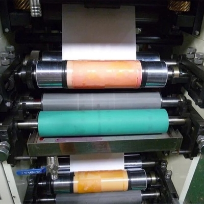 4色ロールFlexoのラベルの印字機320mm 80m/Min#±0.1mmの正確さのラベルのFlexo Printer#450mmの最高の印刷幅