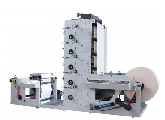 ステッカーのラベルの Flexo の印字機 Ce の証明書 5colors ロール紙との 1300mm
