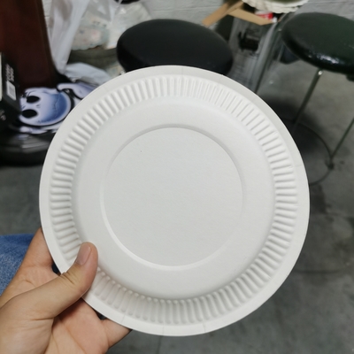 220Vを形作る600Y油圧紙皿機械袋