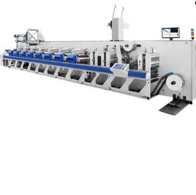 プラスチックPPのPEの高速Flexoの印字機POFポリ塩化ビニールの非編まれた編まれた生地の紙袋
