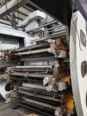 ペーパー、プラスチック フィルム、Fabric#の印刷幅600-2000mm 8色のFlexo Non-wovenプリンターのためのFlexo高速プリンター