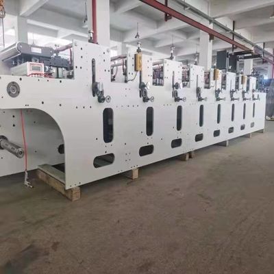 10m/分80m/minの速度の40KW高速Flexoの印字機50-520mmのロールスロイスのための高速Flexoの印字機