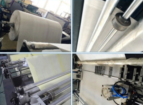 機械にWoven#Highの超音波量の自動超音波非編まれた生地を非する30-200m/Minペーパー買い物袋