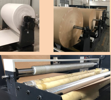500-1200mmの長さの機械を作るクラフト紙袋および70-150mm 『M』は機械を作るWidth#380Vのプラスチック ペーパー管を折る