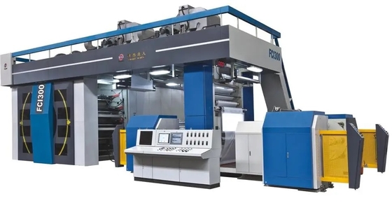 150m/Min 4色のFlexoの印字機（経済的な中央ドラム タイプ）、1500-3500p/h印刷速度