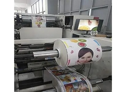 非編まれた4色のFlexoの印字機（中央ドラム タイプ） 200m/Min、4つの色の非編まれたFlexoの印字機8色