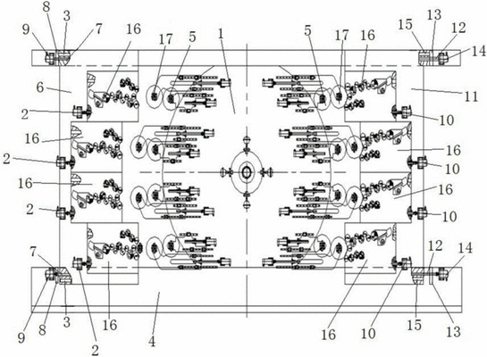 非編まれた4色のFlexoの印字機（中央ドラム タイプ） 200m/Min、4つの色の非編まれたFlexoの印字機8色