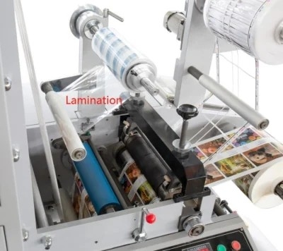 Machine#Narrow網のフレキソ印刷のラベルの印字機220V 380Vを印刷する4色のFlexoの高速ラベル