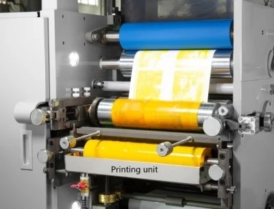 80m/Min flexoのラベルの印字機