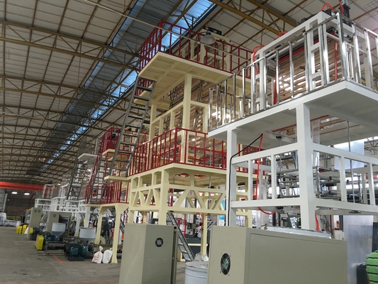 ナイロン膨らんだプラスチック フィルムの放出機械11-110KW