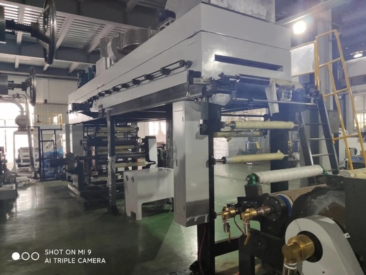 LDPE LLDPEのフィルムの押出機機械600-1000mm 185m/Min