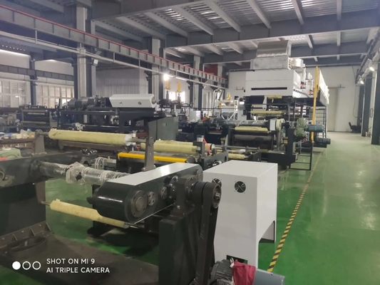 LDPE LLDPEのフィルムの押出機機械600-1000mm 185m/Min