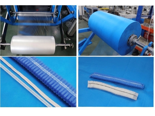 180-210 PC/機械、機械を作る使い捨て可能なBouffant帽子を作る最低の使い捨て可能な手術衣