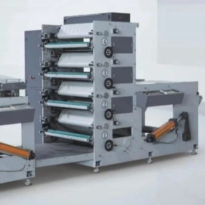 1から6色ラベルのステッカーのための狭い網のFlexoの印字機