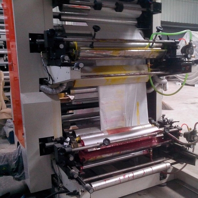 ポリエチレンのポリ袋の印字機ポリ塩化ビニール600mmの小さい高速フィルムの印刷物の出版物
